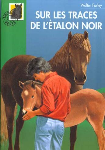 Couverture du livre « L'étalon noir : sur les traces de l'étalon noir » de Walter Farley et Steven Farley aux éditions Hachette Jeunesse