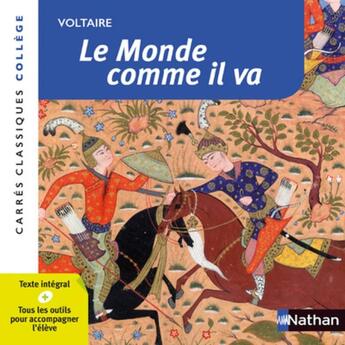 Couverture du livre « Le monde comme il va » de Voltaire et Cecile De Cazanove aux éditions Nathan