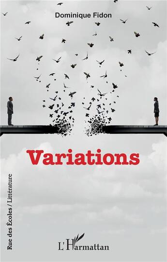 Couverture du livre « Variations » de Dominique Fidon aux éditions L'harmattan