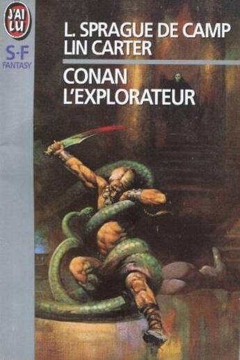 Couverture du livre « Conan l'explorateur » de Lin Carter et Lyon Sprague De Camp aux éditions J'ai Lu