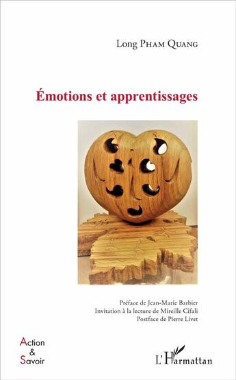 Couverture du livre « Émotions et apprentissages » de Long Pham Quang aux éditions L'harmattan