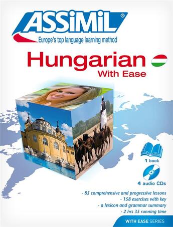 Couverture du livre « Pack Cd Hungarian With Ease » de Thomas Szende aux éditions Assimil