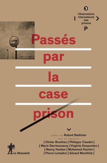 Couverture du livre « Passés par la case prison » de  aux éditions La Decouverte