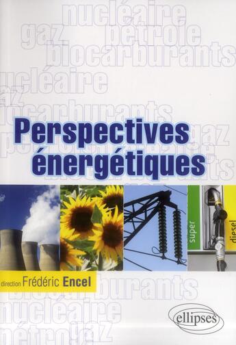 Couverture du livre « Perspectives energetiques. gaz, petrole, nucleaire, biocarburants » de Frederic Encel aux éditions Ellipses