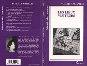 Couverture du livre « Les lieux visiteurs » de Nohad Salameh aux éditions L'harmattan