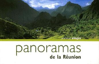 Couverture du livre « Panoramas de la réunion » de Allegre/Allegre aux éditions Romain Pages