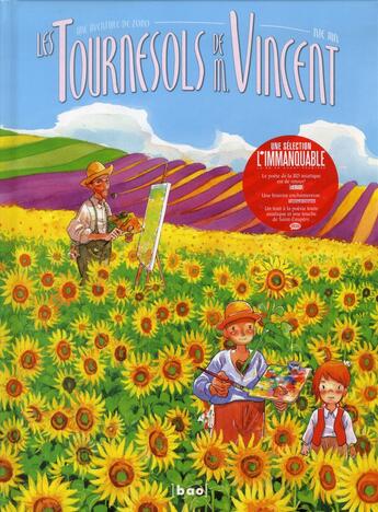 Couverture du livre « Zobo et les fleurs de vie Tome 2 ; tournesols » de Jun Nie aux éditions Paquet