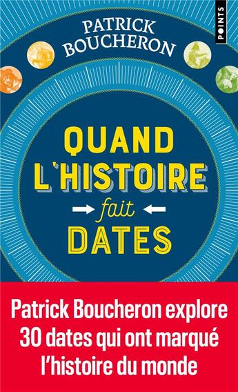 Couverture du livre « Quand l'histoire fait dates » de Patrick Boucheron aux éditions Points