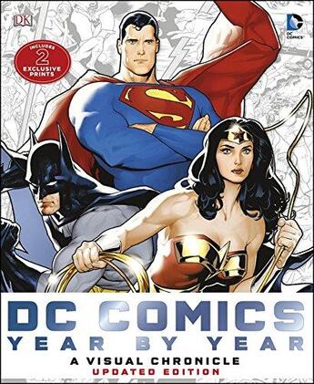 Couverture du livre « Dc comics year by year update ; a visual chronicle » de Matthew K. Manning aux éditions Dk Children