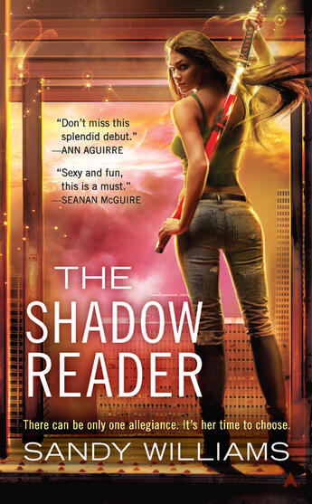 Couverture du livre « The Shadow Reader » de Sandy Williams aux éditions Penguin Group Us