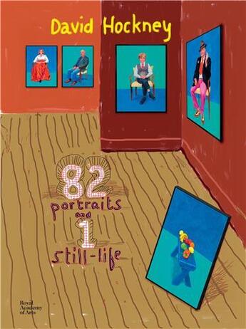 Couverture du livre « David Hockney : 82 portraits and 1 still-life » de Tim Barringer aux éditions Royal Academy