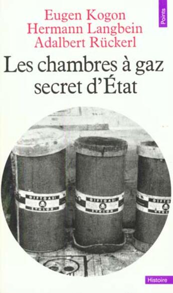 Couverture du livre « Chambres A Gaz, Secret D'Etat (Les) » de Kogon/Langbein/Rucke aux éditions Points