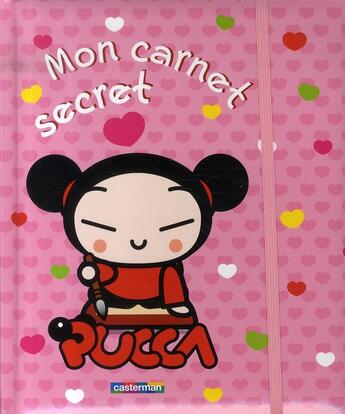 Couverture du livre « Pucca, mon carnet secret » de  aux éditions Casterman