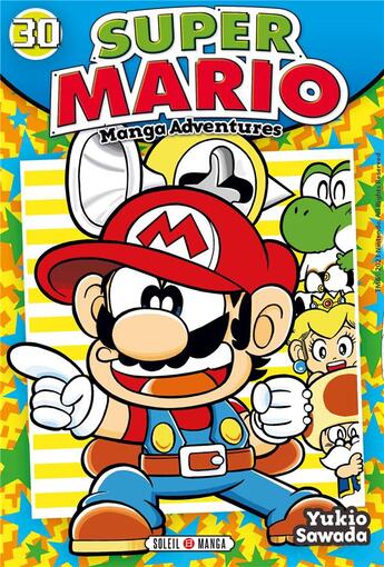 Couverture du livre « Super Mario ; manga adventures Tome 30 » de Yukio Sawada aux éditions Soleil