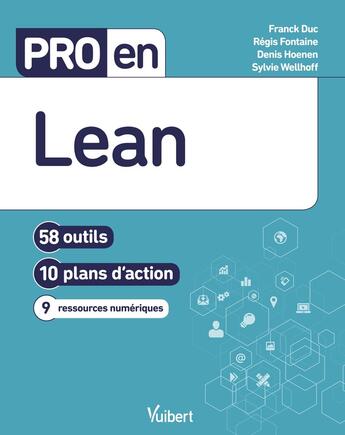 Couverture du livre « Pro en... ; lean ; 58 outils ; 10 plans d'action » de  aux éditions Vuibert