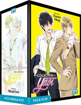 Couverture du livre « Coffret yaoi n°29 ; 5 tomes » de  aux éditions Boy's Love