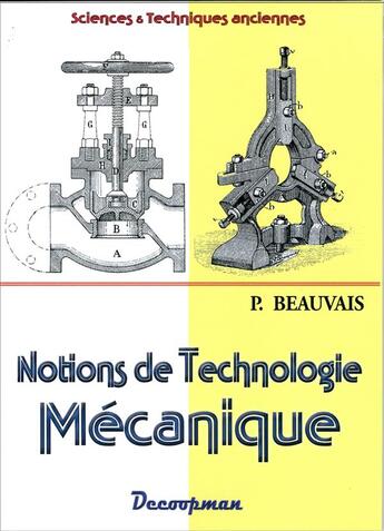 Couverture du livre « Notions de technologie mecanique » de Beauvais aux éditions Decoopman