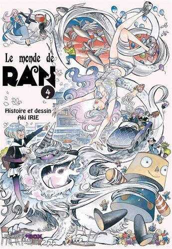 Couverture du livre « Le monde de Ran Tome 4 » de Aki Irie aux éditions Black Box