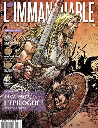 Couverture du livre « L'immanquable n.76 ; Saga Valta ; l'épilogue ! » de L'Immanquable aux éditions Dbd