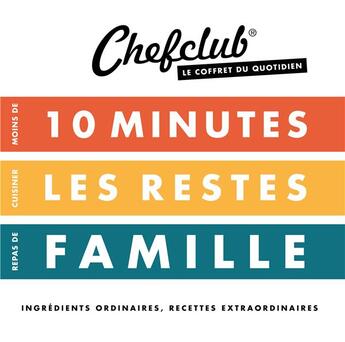 Couverture du livre « Coffret du quotidien » de Chefclub aux éditions Chefclub