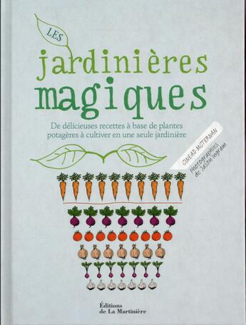Couverture du livre « Les jardinières magiques » de Cinead Mcterman aux éditions La Martiniere