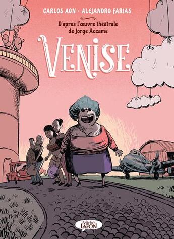 Couverture du livre « Venise » de Carlos Aon et Alejandro Farias aux éditions Michel Lafon