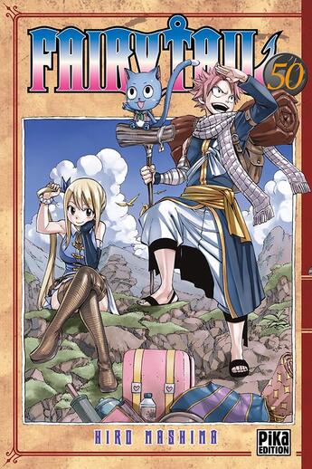 Couverture du livre « Fairy Tail Tome 50 » de Hiro Mashima aux éditions Pika