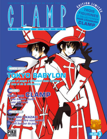 Couverture du livre « Clamp anthology Tome 3 » de Clamp aux éditions Pika