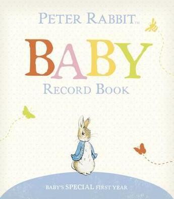 Couverture du livre « Peter Rabbit Baby Record Book » de Beatrix Potter aux éditions Warne Frederick