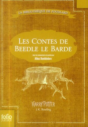 Couverture du livre « Les contes de Beedle le barde » de J. K. Rowling aux éditions Gallimard-jeunesse