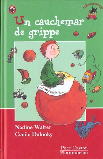 Couverture du livre « Un cauchemar de grippe » de Nadine Walter aux éditions Pere Castor