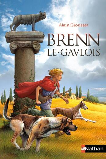 Couverture du livre « Brenn le gaulois » de Alain Grousset aux éditions Nathan