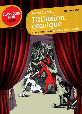 Couverture du livre « L'illusion comique et autres textes sur le théâtre dans le théâtre » de Pierre Corneille aux éditions Hatier