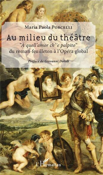 Couverture du livre « Au milieu du théâtre 