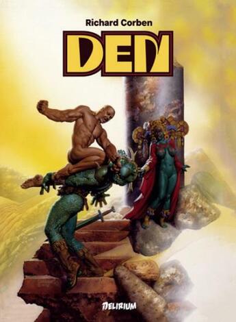 Couverture du livre « Den » de Richard Corben aux éditions Delirium Editions