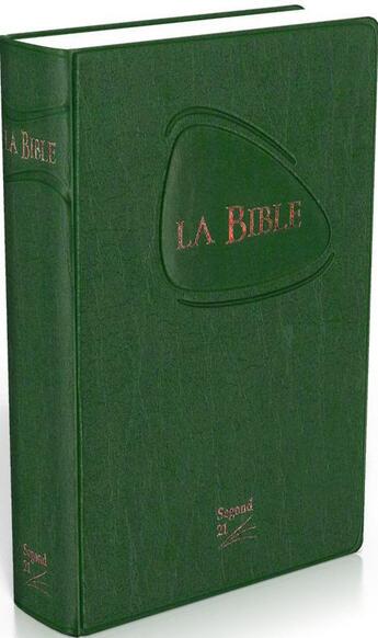 Couverture du livre « Mini bible reliée souple verte » de Segond 21 aux éditions La Maison De La Bible