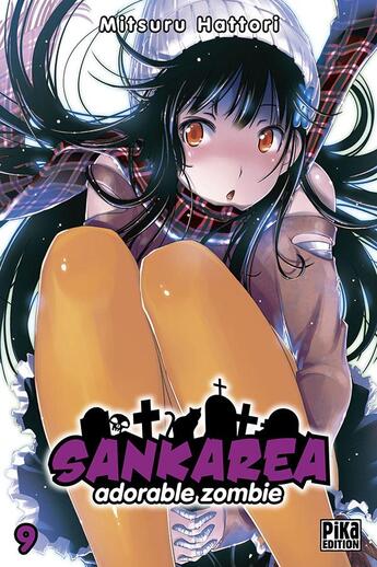 Couverture du livre « Sankarea Tome 9 » de Mitsuru Hattori aux éditions Pika