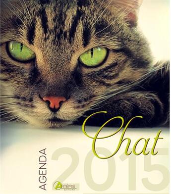 Couverture du livre « Agenda du chat (édition 2015) » de  aux éditions Artemis