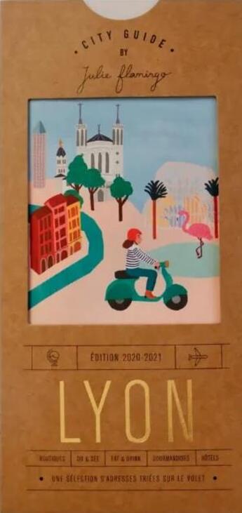 Couverture du livre « Cityguide lyon » de Julie Buis aux éditions Julie Flamingo