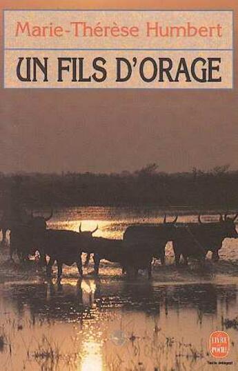 Couverture du livre « Un fils d'orage » de Humbert-M.T aux éditions Le Livre De Poche