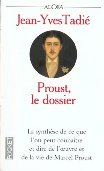 Couverture du livre « Proust Le Dossier » de Jean-Yves Tadie aux éditions Pocket