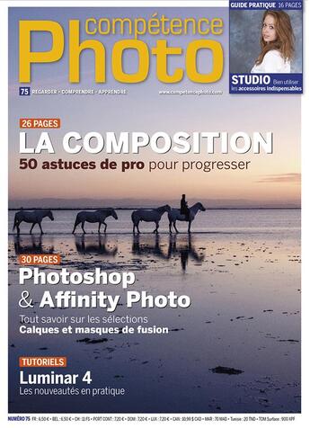 Couverture du livre « Competence photo n 75 - la composition » de  aux éditions Knowware