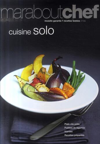 Couverture du livre « Cuisine solo » de Acp aux éditions Marabout