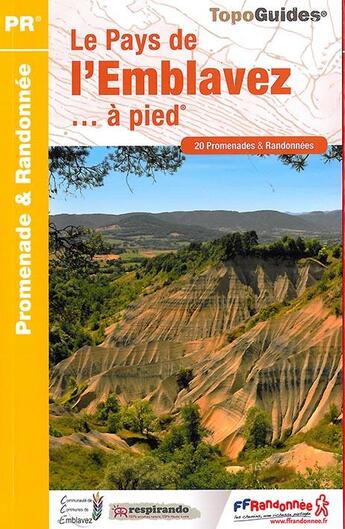 Couverture du livre « Le pays de l'Emblavez... à pied » de  aux éditions Ffrp