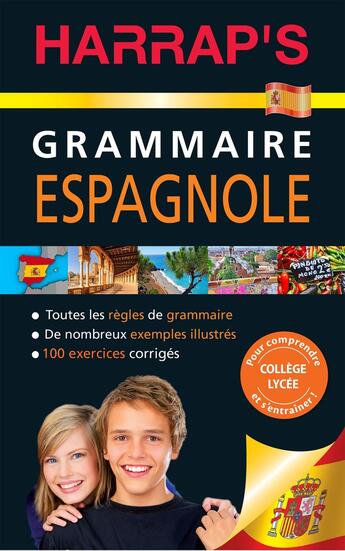 Couverture du livre « Harraps grammaire espagnole » de  aux éditions Harrap's