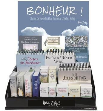 Couverture du livre « Presentoir Bonheur 40 Vol » de Helen Exley aux éditions Exley