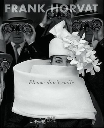 Couverture du livre « Please don't smile » de Franck Horvat aux éditions Hatje Cantz