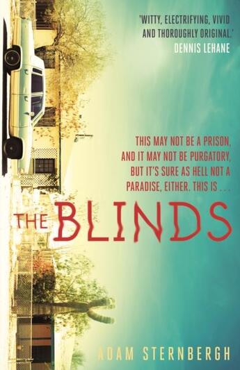 Couverture du livre « THE BLINDS » de Adam Sternbergh aux éditions Faber Et Faber