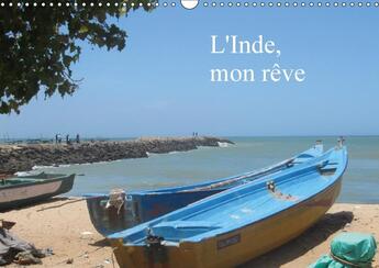 Couverture du livre « L inde mon reve calendrier mural 2018 din a3 horizontal - voyage en inde de kovalam au k » de Lestic M aux éditions Calvendo