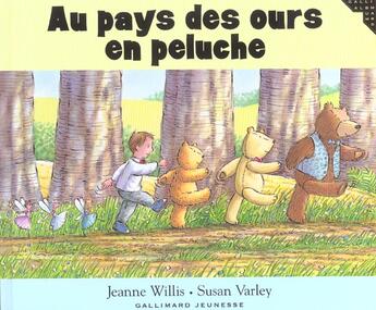 Couverture du livre « Au pays des ours en peluche » de Willis/Varley aux éditions Gallimard-jeunesse